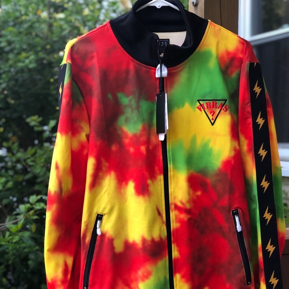 Guess x J Balvin Tie Dye Jacket
